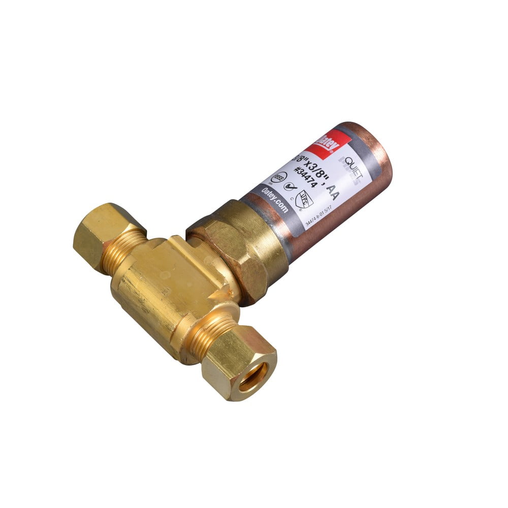 34474 Brass Compression Hammer Arrestor, 3/8 x 3/8In. Quantity 1