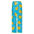 thumbnail image 4 of Bunch of Rubber Ducks Pajama Pants Loose Pajamas Female Breathable Home Trousers Leisure Sleeping Pants Large Size, 4 of 6