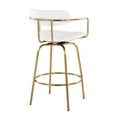 thumbnail image 6 of LumiSource Demi 26" Fixed-Height Counter Stool - Set of 2, 6 of 8