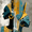 Abstract African Women Profile, variant on Qisvanset Abstract Geometric Gold Teal Black Canvas Wall Art 15.75x11.81 INCHES