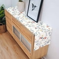 thumbnail image 4 of Table Runner Wildflowers Table Decoration for Kitchen Dinning Watercolor Floral Table Decoration for Indoor Outdoor Party Wedding Decor 13x72 Inch, 4 of 7