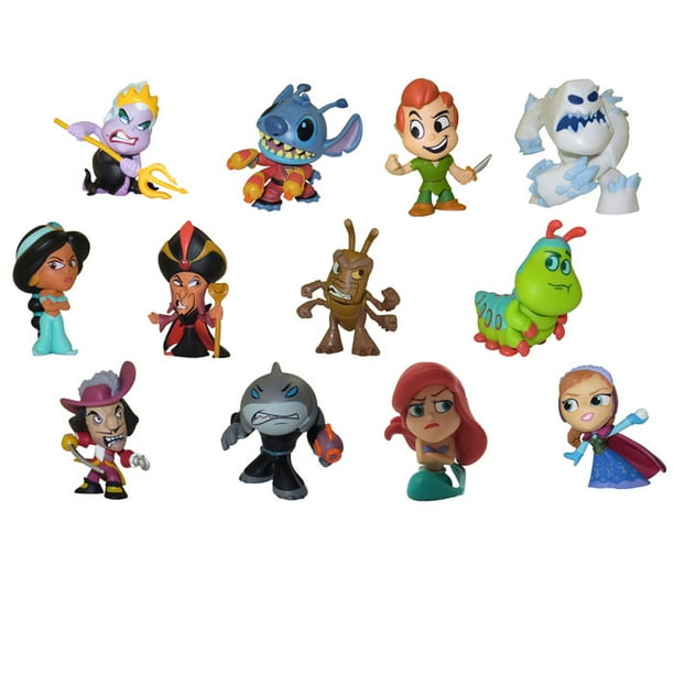 Funko Mystery Minis Vinyl Figure - Disney Heroes vs Villains - SET OF 12 - Walmart.com - Walmart.com