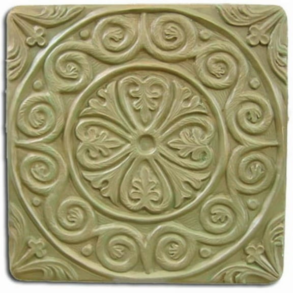 Medieval Tile Stepping Stone Mold- Set of 2