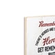 thumbnail image 4 of Decoración de pared Open Road Brands The Sandlot Legends Never Die, 4 of 5