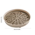 thumbnail image 3 of Bandeja de frutas Xhegex, bandeja de doble drenaje, bandeja de té, bandeja para tazas de té, bandeja grande, bandeja para juego de té, bandeja para almacenamiento de cuencos para sala de estar y, 3 of 8