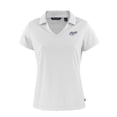 thumbnail image 2 of Women's Cutter & Buck  White Dayton Flyers Vault Daybreak Eco Recycled V-Neck Polo, 2 of 3