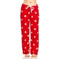 thumbnail image 2 of DARESAY Women's Super-Soft Plush Fleece Pajama Bottoms/Printed Lounge Pants, 2 of 4