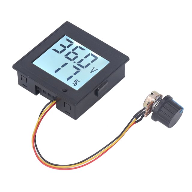 Regulador de velocidad del motor LCD, interruptor del controlador de velocidad del motor de CC Regulador de velocidad del motor LCD Regulador de velocidad del motor de CC Diseño de clase mundial VoborMX herramienta