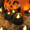 thumbnail image 4 of Luz de Vela Electrónica Led Casa de los Tesoros Color Negro para Decoración de Hogar y Halloween, 4 of 4