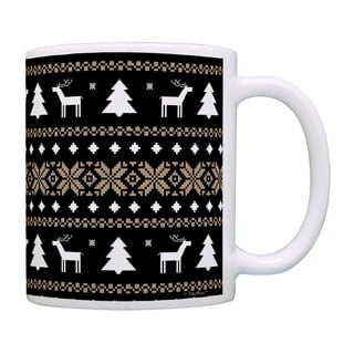 Star Wars Christmas Sweater Red, White and Black Ceramic Graphic Mug