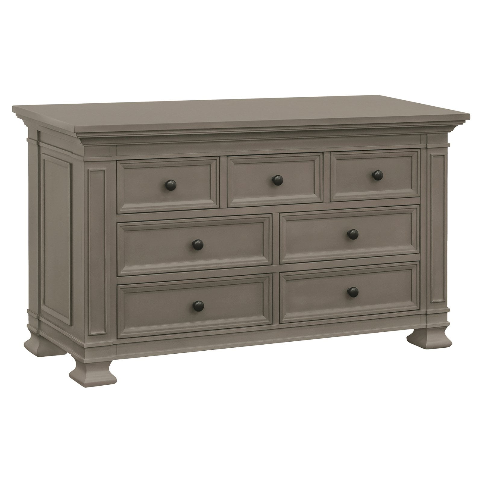 Million Dollar Baby Classic Double Wide Dresser Washed Grey