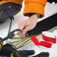 thumbnail image 3 of 4Pcs Snowboard Fastening Bands Snowboard Carry Straps Snowboard Strap Ski Kit, 3 of 9
