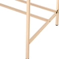 thumbnail image 3 of White Finish Rectangular Writing Desk with USB / Adds Style to Office, 3 of 4
