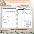 thumbnail image 2 of CCOCC 2026 Planner Weekly Monthly Planner Calendar Notebook(Jan-Dec.2026,6.3"x8.5")Daily Agenda Schedule Planner 2026 for Office,Home,Academic Supplies, 2 of 7