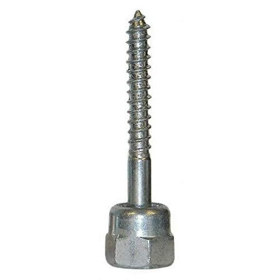 Vertical Rod Hanger, Wood, 1/4 in Size, 3" L, Steel Zinc-Climaseal, 25 PK 8010957