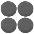 thumbnail image 5 of Wekvgz 4 Pcs Elastic Bar Stool Cover Fits 11 to 18 Inches Chair Washable Polyester Round Stool Cover for Home Cafe Office Restaurant, 5 of 15