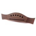 thumbnail image 3 of 6 Cordes en Bois de Rose Selle Traversante Pont de Guitare en Forme de Queue de Poisson pour Guitare Acoustique Folk Pièces de Rechange Accessoires, 3 of 5