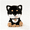 Sitting, variant on Realistic Black Shiba Inu Dog Plush Toy-Simulation 8.7" Shiba Inu Pet Dog Stuffed Animal Puppy Toy Gift Toys Home Decor