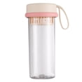 thumbnail image 2 of Boovnll Water Bottles, 17 OZ/500ML Large Capacity Sports Water Bottle Reusable Transparent Plastic Bottle LeakProof for Home, Office, Gym, Outdoor Sports, Water Bottle, 2 of 6