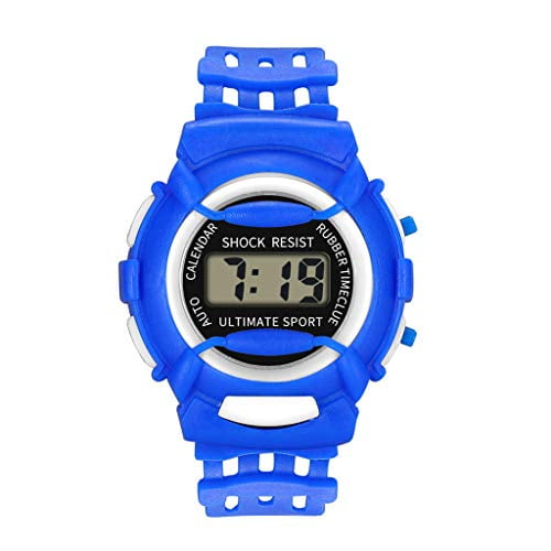 Girls blue watch sales