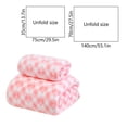 thumbnail image 3 of Juego De Toallas De Terciopelo, Suaves Y Absorbentes, 100 Polister, Textura Clida, Para Adultos, Para Uso En Spa En Casa, Confort De Lujo, Tejido De Alta Calidad, Artculos Esenciales, Ukhbmc, 3 of 8