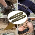 thumbnail image 3 of 24 Inch Pocket Chainsaw with Paracord Handle Folding Chain Hand Saw for Wood Fast Cutting Tree Camping Tools, 3 of 6