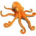 thumbnail image 3 of Octopus Stuffed Animal, Octopus Squishy, Plush Stuffed Animals, Reversible Octopus Plushie, 24 In, Orange Teal Accent, Soft Fabric, Floor Display, Bedroom Decor, 1 Pc, 3 of 6
