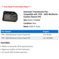 thumbnail image 2 of Automatic Transmission Pan - Compatible with 1999 - 2003 Workhorse Custom Chassis P42 2000 2001 2002, 2 of 2