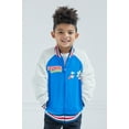 thumbnail image 4 of SEGA Sonic The Hedgehog French Terry Zip Up Varsity Bomber Jacket Little Kid to Big, 4 of 5