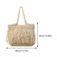 thumbnail image 2 of Bolso Mano para Mujer Tejido Paja Gran Capacidad Con Borla, 2 of 9