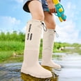 thumbnail image 2 of OJSFQUFP Kids Knee High Water Proof Rain Boots Lightweight,Non-Slip Outsole,Outdoor Rainy Play,Unisex Boys Girls Toddler, 2 of 6