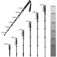 thumbnail image 3 of K-266 Lightweight Portable Monopod, 6-Section Compact Aluminum Alloy Unipod Stick, Max. Load 10kg / 22lbs,, 3 of 5