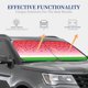 thumbnail image 4 of Balery Watermelon Parasol para parabrisas de coche de 2 piezas | Parasol plegable para parabrisas delantero de coche para la mayoría de sedanes-Small, 4 of 6
