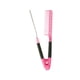 thumbnail image 5 of Peine alisador de cabello profesional para uso doméstico. Rosa roja, 5 of 9