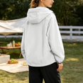 thumbnail image 5 of Hooded Sun Jacket Men Women Summer Fall Lightweight Long Sleeve Loose Casual Zip Up Sun Hoodie with Pockets Fishing Outerwear, 5 of 7