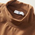 thumbnail image 4 of Mens Elasticity Half Turtleneck Pullover Long Sleeve Blouse Tops Warm T-Shirt, 4 of 8
