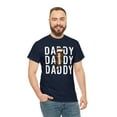 thumbnail image 5 of 22Gifts Football Daddy Dad Fathers Day Shirt, Gifts, Tshirt, 5 of 12