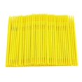 thumbnail image 4 of 100pieces Disposable Micro Brush Swab Eyelash Extension Applicators - Yellow, 4 of 4