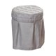 thumbnail image 2 of Funda Sillas Redondas shamjiam Funda de asiento elástica Gris, 2 of 7