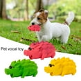 thumbnail image 3 of Pet Squeaky Toy Relieve Boredom Exquisite Funny Cartoon Pig Shape Pet Dog Puppy Teeth Molar Toy, 3 of 5