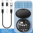 thumbnail image 2 of Universal Charging Adapter Kit - USB C to Micro USB/Lightning/USB A, 2 of 5