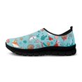 thumbnail image 6 of Wismoutput Lightweight Breathable Walking Sneakers Sea World Cartoon Sneakers for Boys Students Fashionable Printed Shoes, 6 of 7