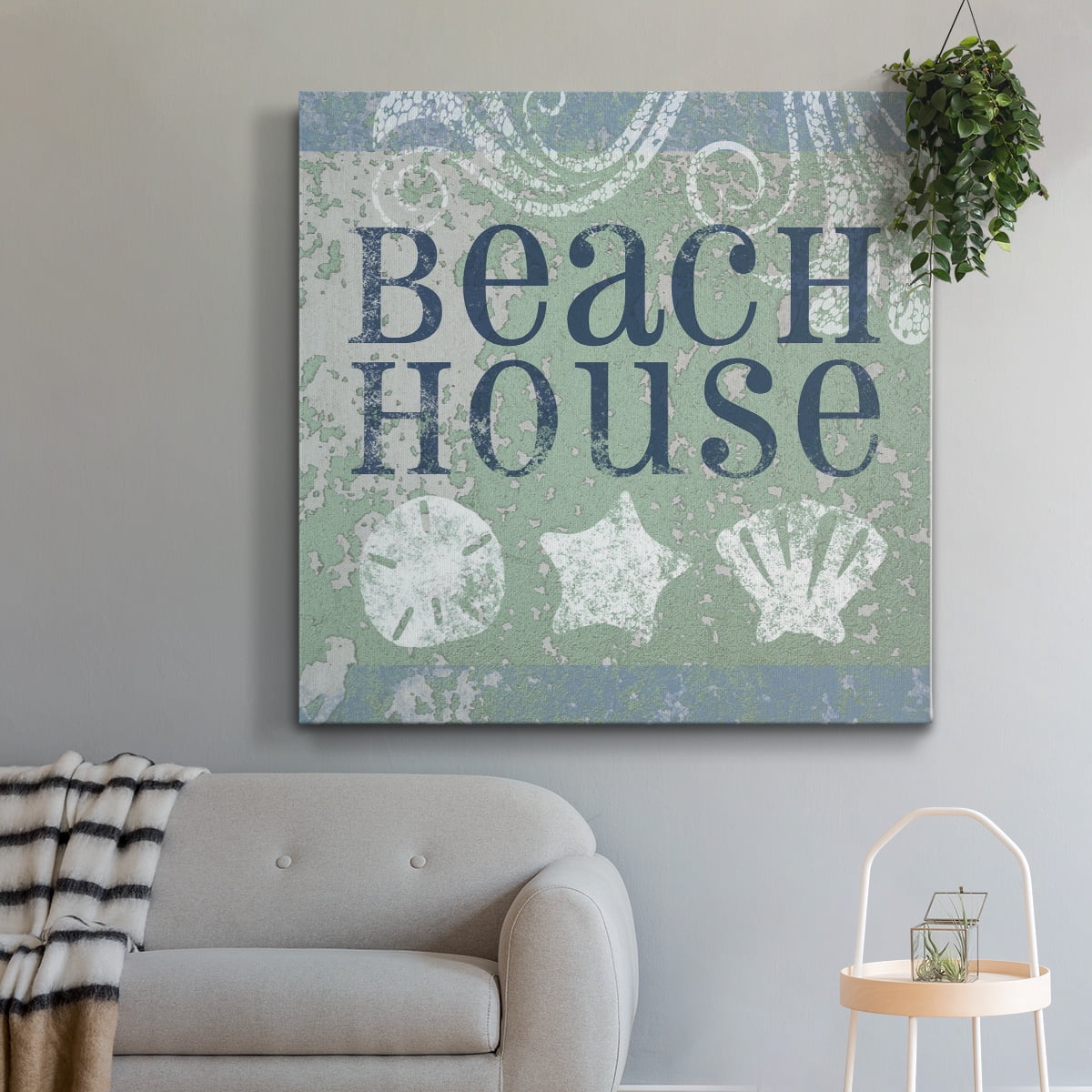 Wexford Home Beach Sign I-Premium Gallery Wrapped Canvas, 16" x 16" - Ready to Hang