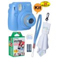 thumbnail image 2 of Fujifilm Instax Mini 9 Instant Film Camera + 20 Sheets of Instant Film + Lens Cleaning Cloth + Close-Up Selfie Lens + Wrist Strap | Batteries Included - COBALT-BLUE, 2 of 2