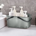 thumbnail image 6 of Portable Shower Caddy, Bathroom Organizer Basket, Waterproof Toiletry Storage With Handle For Dorm Gym Camping Travel, Plastic Storage Caddy With Excellent Drainage, 6 of 7