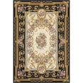thumbnail image 2 of Unique Loom Outdoor Traditional Collection Area Rug - Palazzo (5' 1" x 8' Rectangle Black and Ivory/Green), 2 of 8