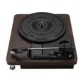 thumbnail image 2 of Wood Color Record Retro Player 33RPM Portable Audio Gramophone Turntable Disc Vinyl Audio RCA R/L 3.5mm Output Out USB DC 5V ,High Volume Speakers, 2 of 6