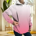 thumbnail image 5 of FNFHFY Women's Zip Nursing Hoodies Long Sleeves Gradient Sweatshirts Color Block Pullover Losse Fit Hoodie for Breastfeeding, 5 of 5