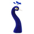 thumbnail image 2 of Zxpjkyu Peacock Mannequin Head Floral Arrangement Decor Home Decor for Bridal Shower Blue, 2 of 9