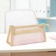 thumbnail image 4 of Estuche transparente con cremallera, neceser, estuche de malla, estuche de doble capa Rosa, 4 of 7